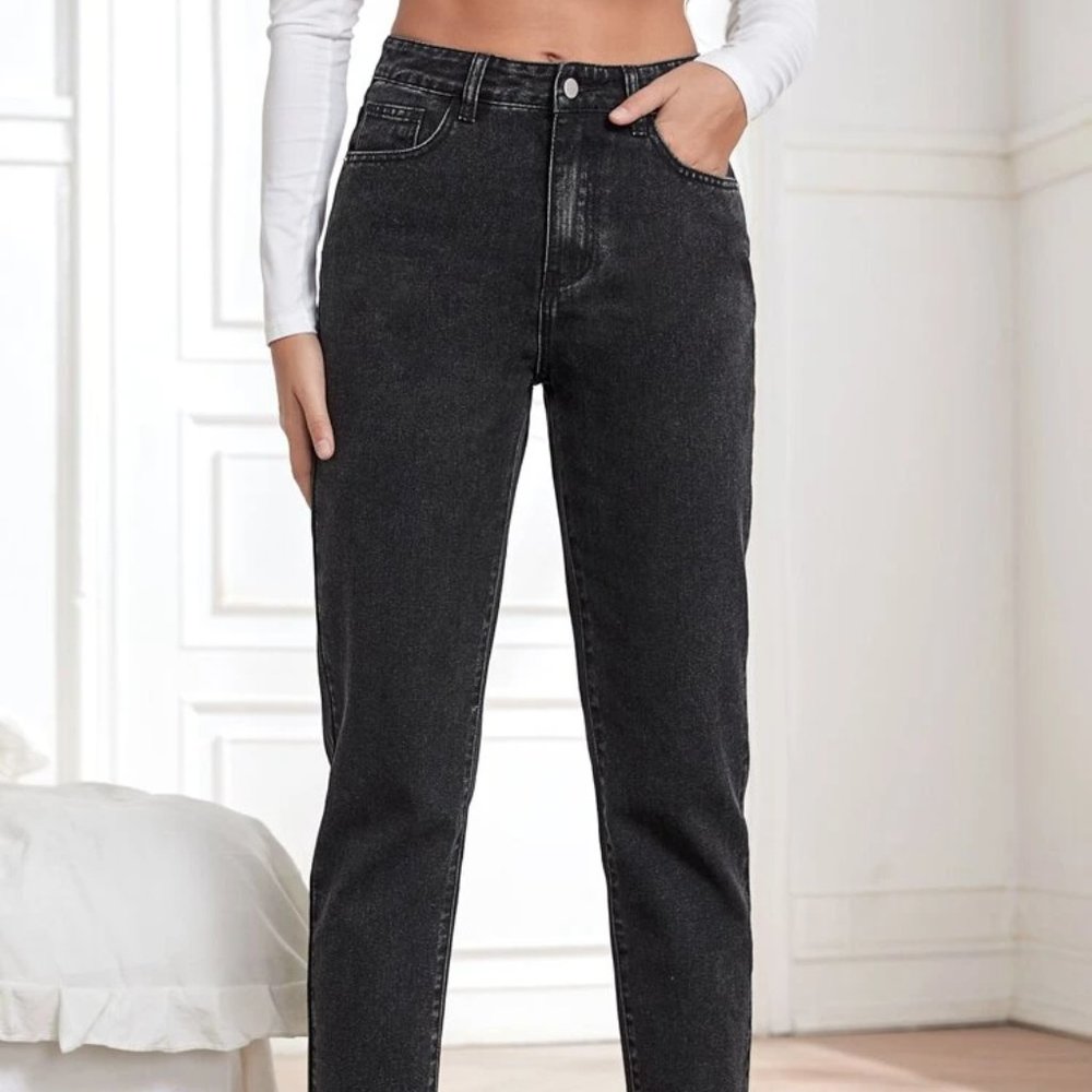 NWOT Shein High Waist Mom Jeans